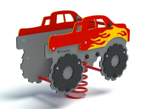 Lekmiljö | Fjädergunga Monster Truck