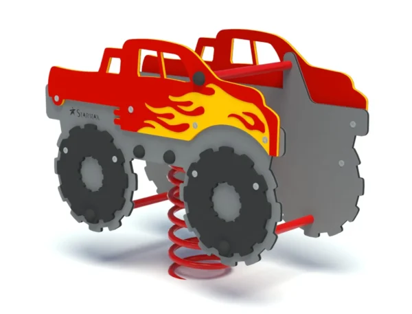 Lekmiljö | Fjädergunga Monster Truck