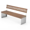 Bänk Med Ryggstöd | CAMELEO Parkbänk Med Ryggstöd 150 Cm